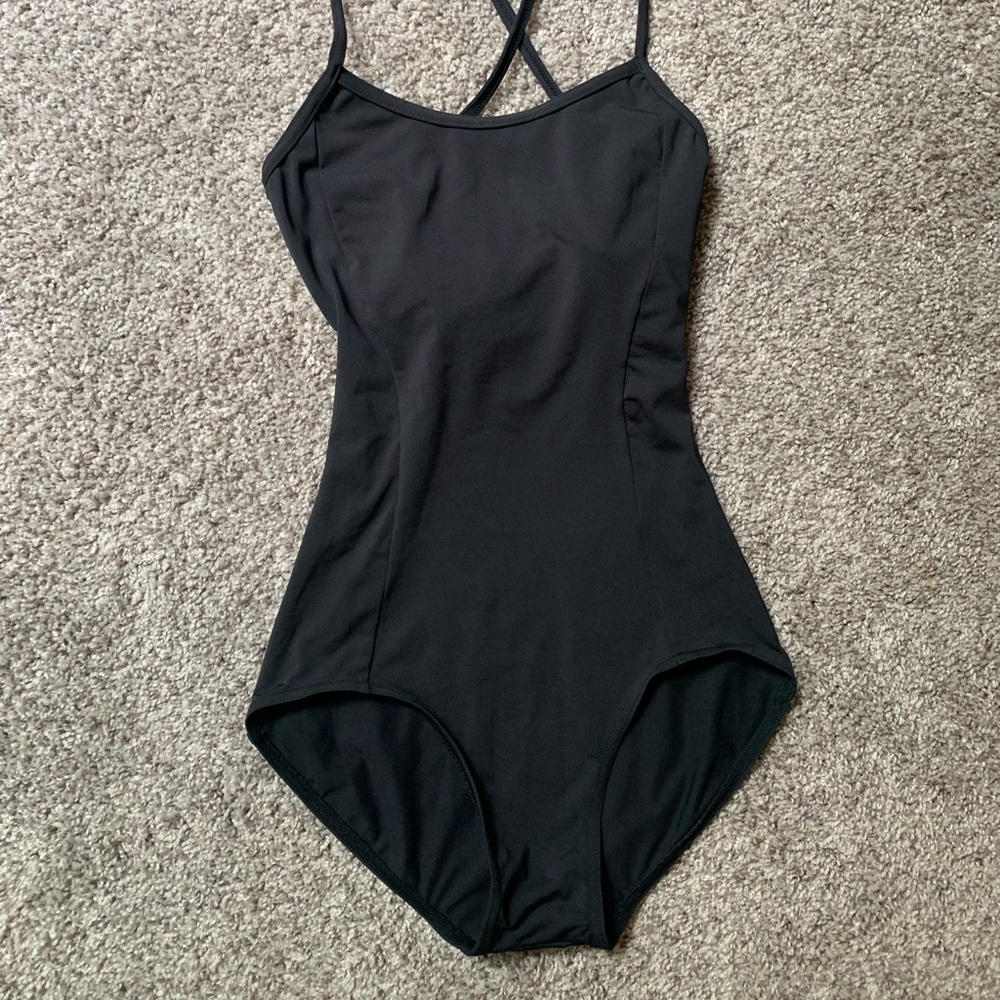 Capezio adult small cami leotard with strappy back